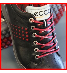 2015 New Ecco Mens Golf Shoes Biom Hybrid 2 BLACK / BRICK EU 39 40 41 42 43 44