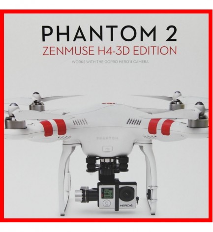 New DJI Phantom 2  Zenmuse H4-3D Gimbal Edtion