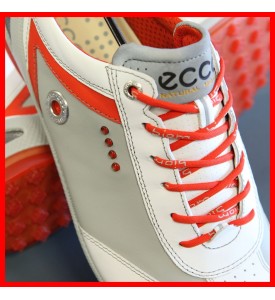2015 New Ecco Mens Golf Shoes BIOM Zero Plus WHITE / FIRE EU 40 41 42 43 $200
