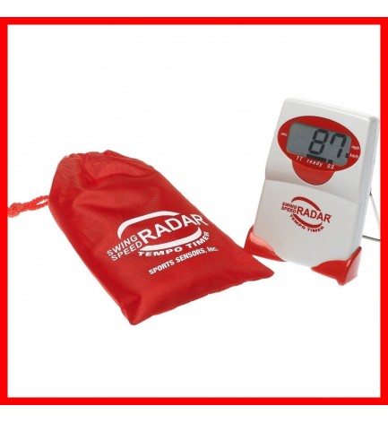 Swing Speed Radar  with Tempo Timer Golf Baseball Softball  Football Tennis