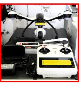 Yuneec Q500+ Typhoon + Case + 8GB SD + Gimbal + 2 Battery + CGO Steady Grip 