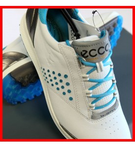 New ECCO Women's BIOM Hybrid 2 Golf Shoes WHITE / DANUBE  EU 36 37 38 $200