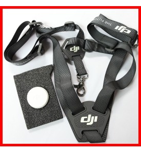 DJI Inspire 1 Remote Controller Shoulder Back Strap Part 44 and Lens Cover $30