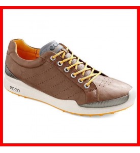 New ECCO Biom Hybrid MEN'S Golf Shoes Brown Fanta EU 40 41 42 43 44 45 46 $200