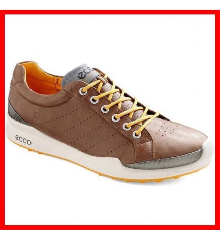 New ECCO Biom Hybrid MEN'S Golf Shoes Brown Fanta EU 40 41 42 43 44 45 46 $200