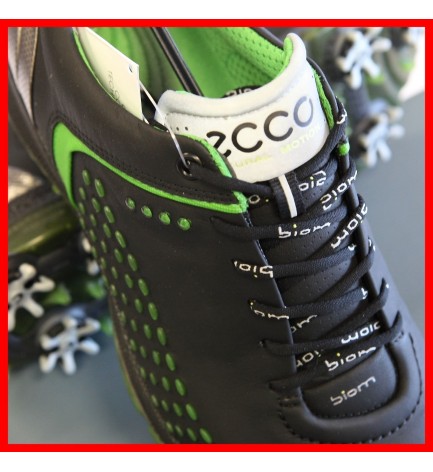 2015 New Ecco Mens Golf Shoes BIOM G 2 BLACK / LIME EU 39 40 41 42 43 $250