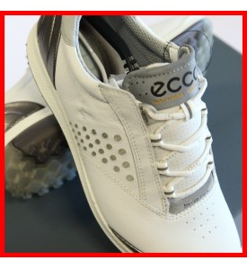 New ECCO Women's BIOM Hybrid 2 Golf Shoes WHITE / SILVERLE EU 36 37 38 $200