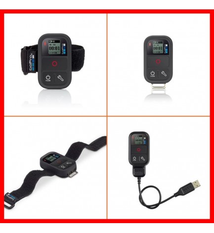 GoPro Smart Remote Authentic Original for HERO4, Hero4 Session HERO3+, ARMTE-002