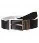 New NIKE GOLF BELT PERFORATED REVERSIBLE - WHITE / BLACK