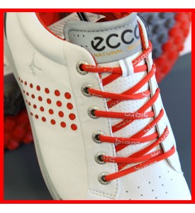 2015 New Ecco Mens Golf Shoes Biom Hybrid 2 WHITE / FIRE EU 39 40 41 42 43 $200
