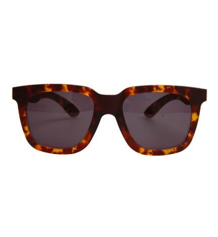 A_holic Mirror Lens Sunglasses - AS23 V Leopart 05 (Black Mirror)